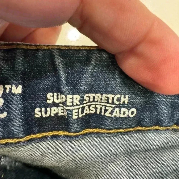 Cat & Jack jeans + Tommy Hilfiger beige moc turtle neck L/S shirt size 2T - Picture 11 of 15